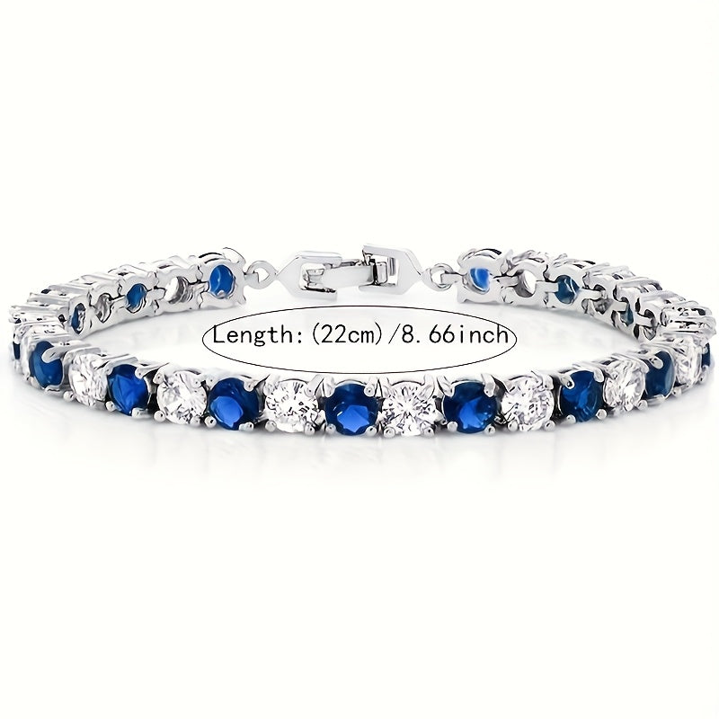 Handmade Luxury 925 Silver Inlaid Moissanite Women's Bracelet Designed By Designers, Perfect for Anniversary Gifts, Suitable for Various Occasions Such As Christmas Parties, Including Exquisite Jewelry Boxes, Silver Bracelet