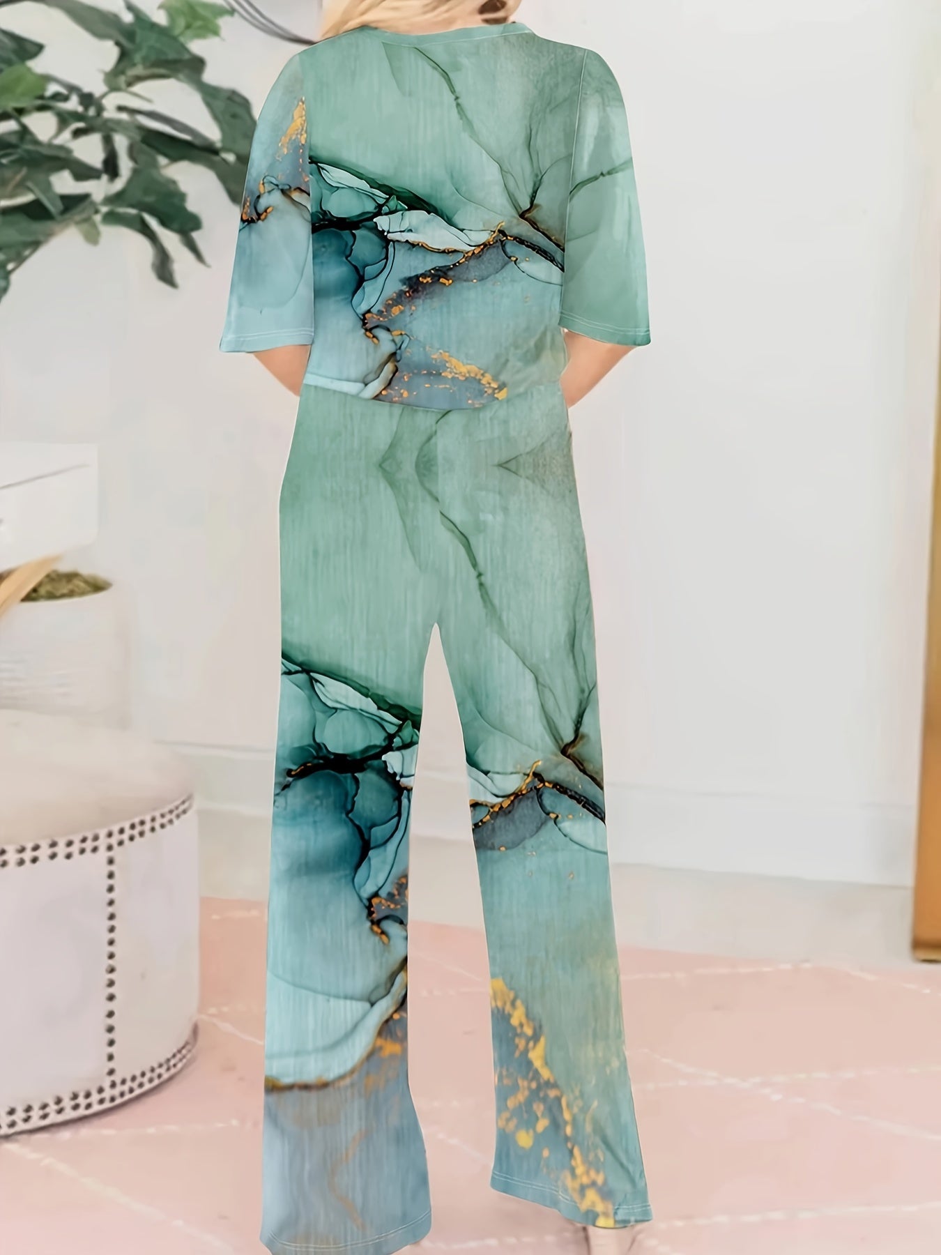 Green Checkered Directional Suit