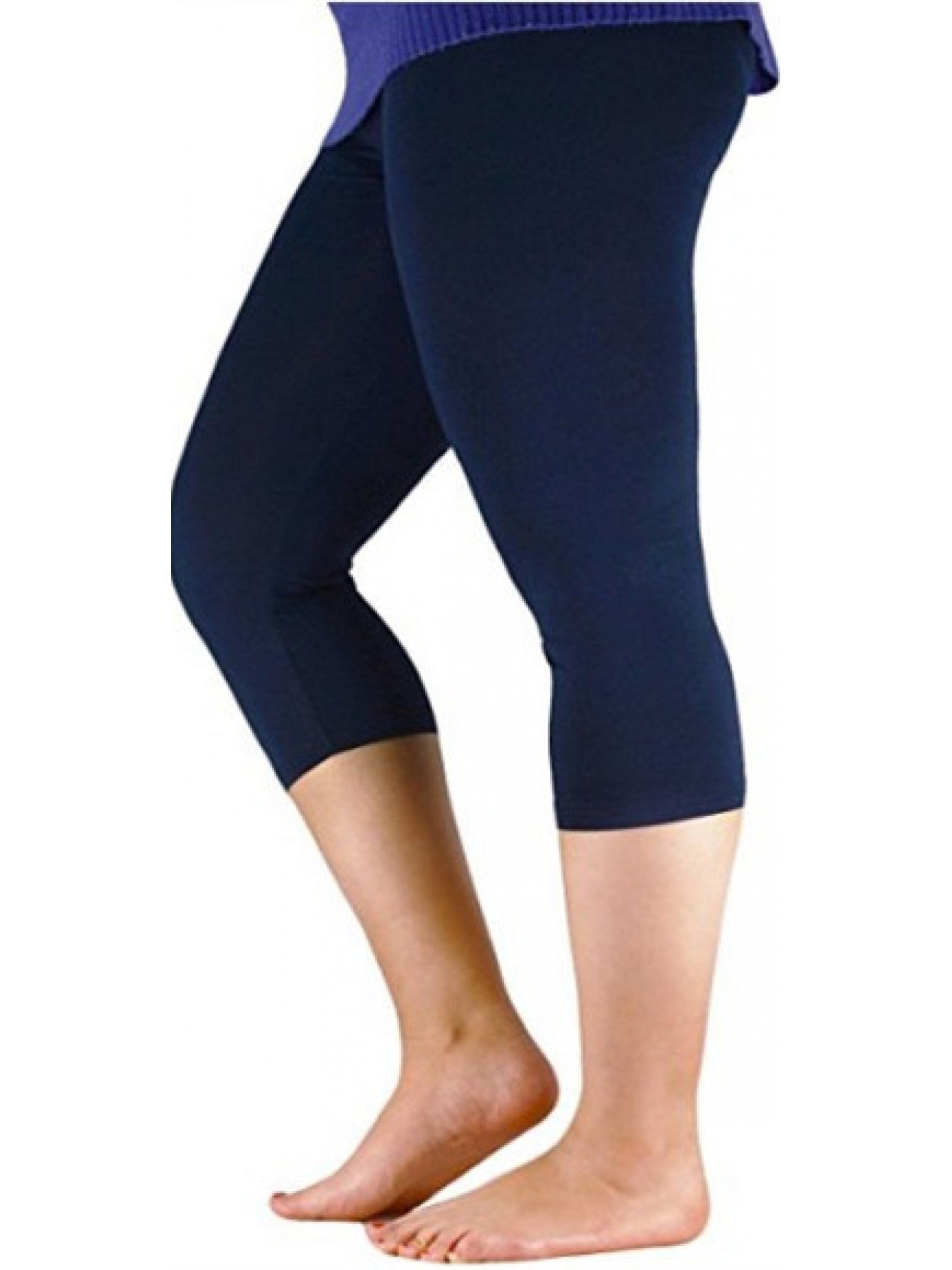 [Cloud-like Capri Pants] 5pcs Women's Capri Athletic Pants | Cloud-like Bare Light Beige Feel, 4-Way Stretch, Breathable, All-purpose for Yoga Running