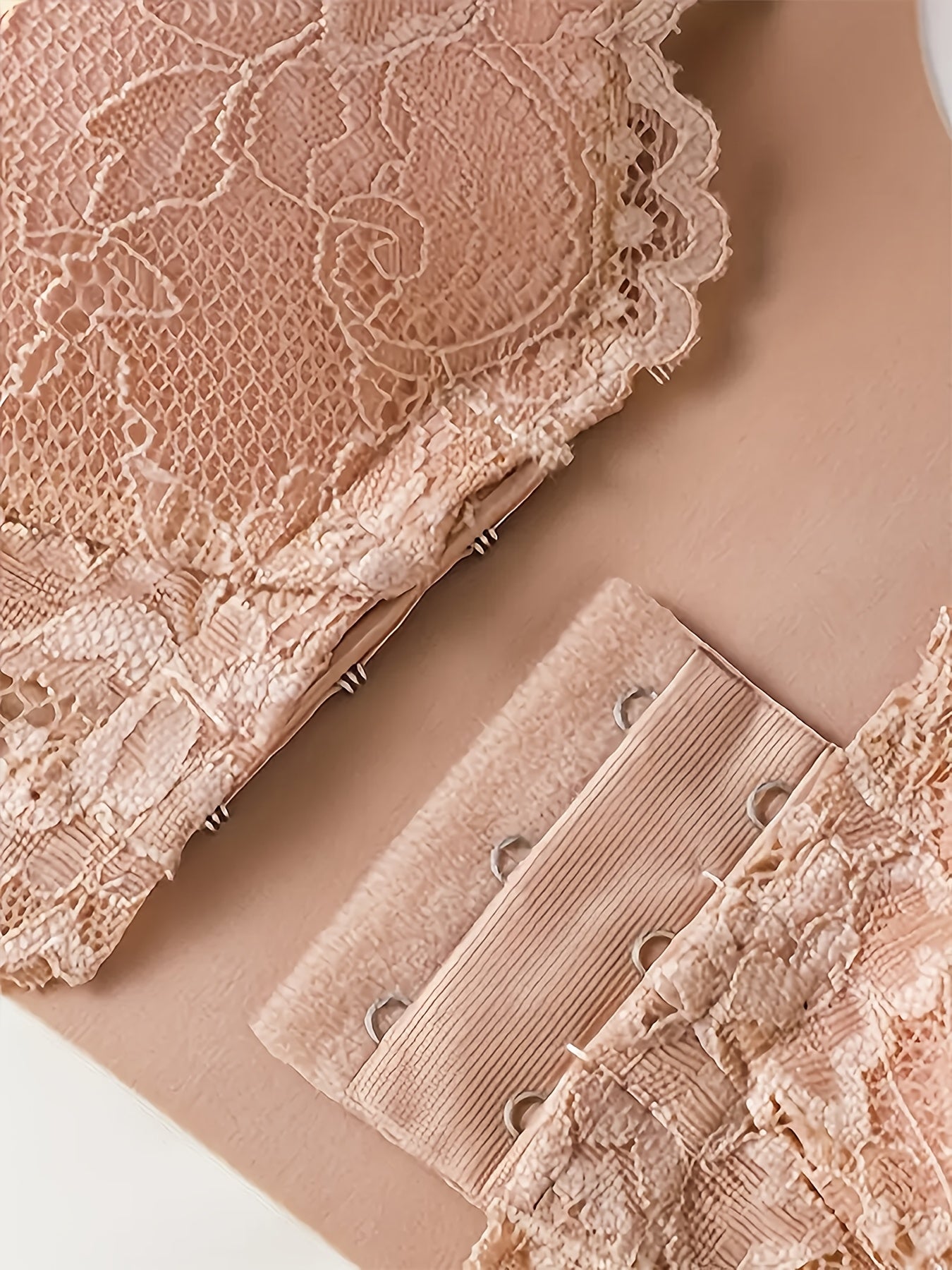 6pcs Women's Front-Closure Wireless Push-Up Bras, Floral Lace Bralette with Wide Comfort Straps & Back Smoothing, Seamless Breathable Fixed Cups for Daily Wear, Lifting Support Comfortable Lounge Underwear Set