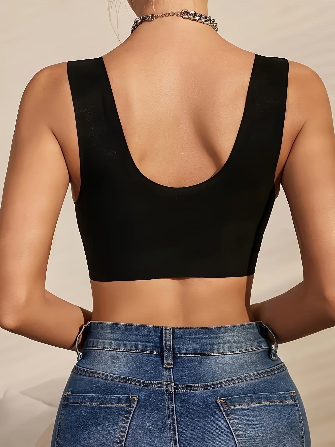 Two-Pack Front-Opening Sexy Lace-Up Women's Underwear Enhanced Version
