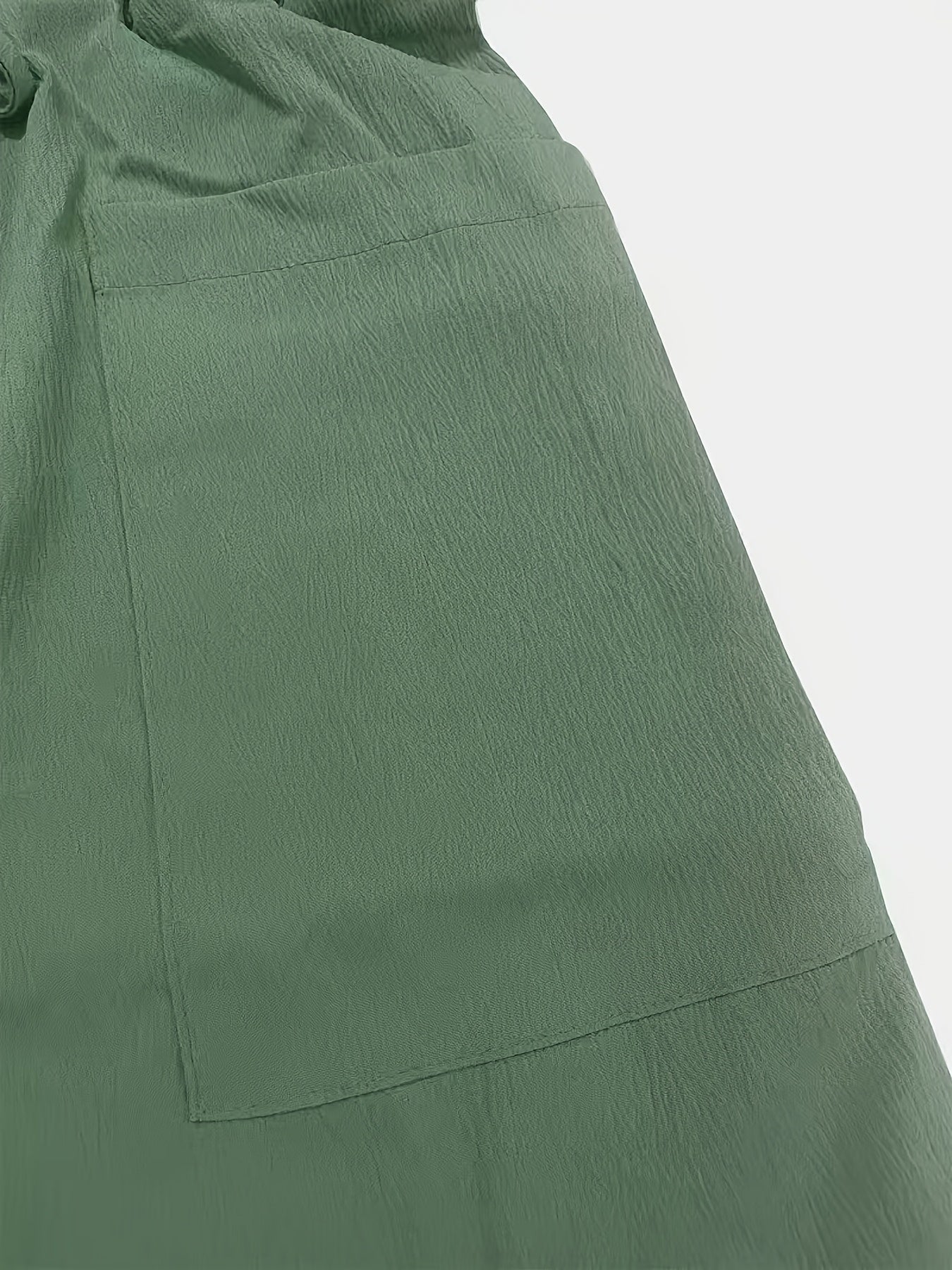 3pcs Women'S Solid Color Elastic Waist Shorts - Casual Sporty Five-Pocket Shorts in Beige, Olive Green, and Black, Summer Essentials, Casual Wear|Casual Style|Functional Pockets